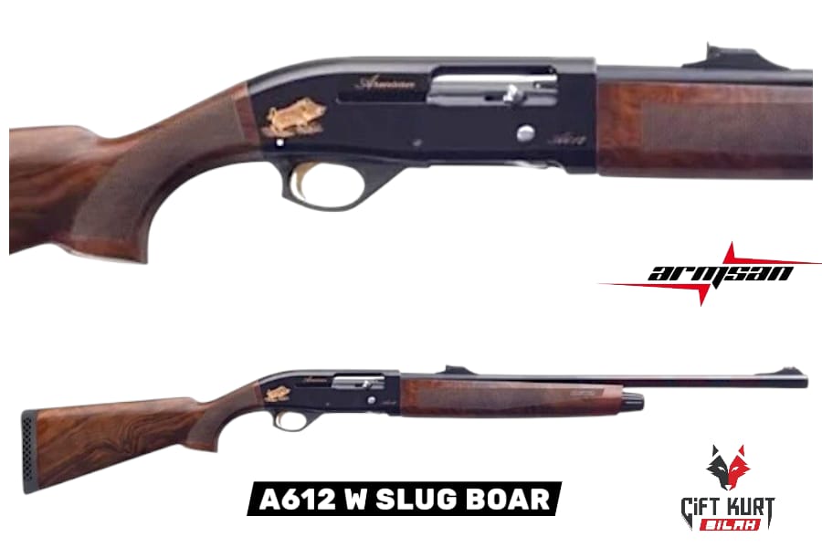 ARMSAN A612 W SLUG BOAR OTOMATİK YİVSİZ AV TÜFEĞİ